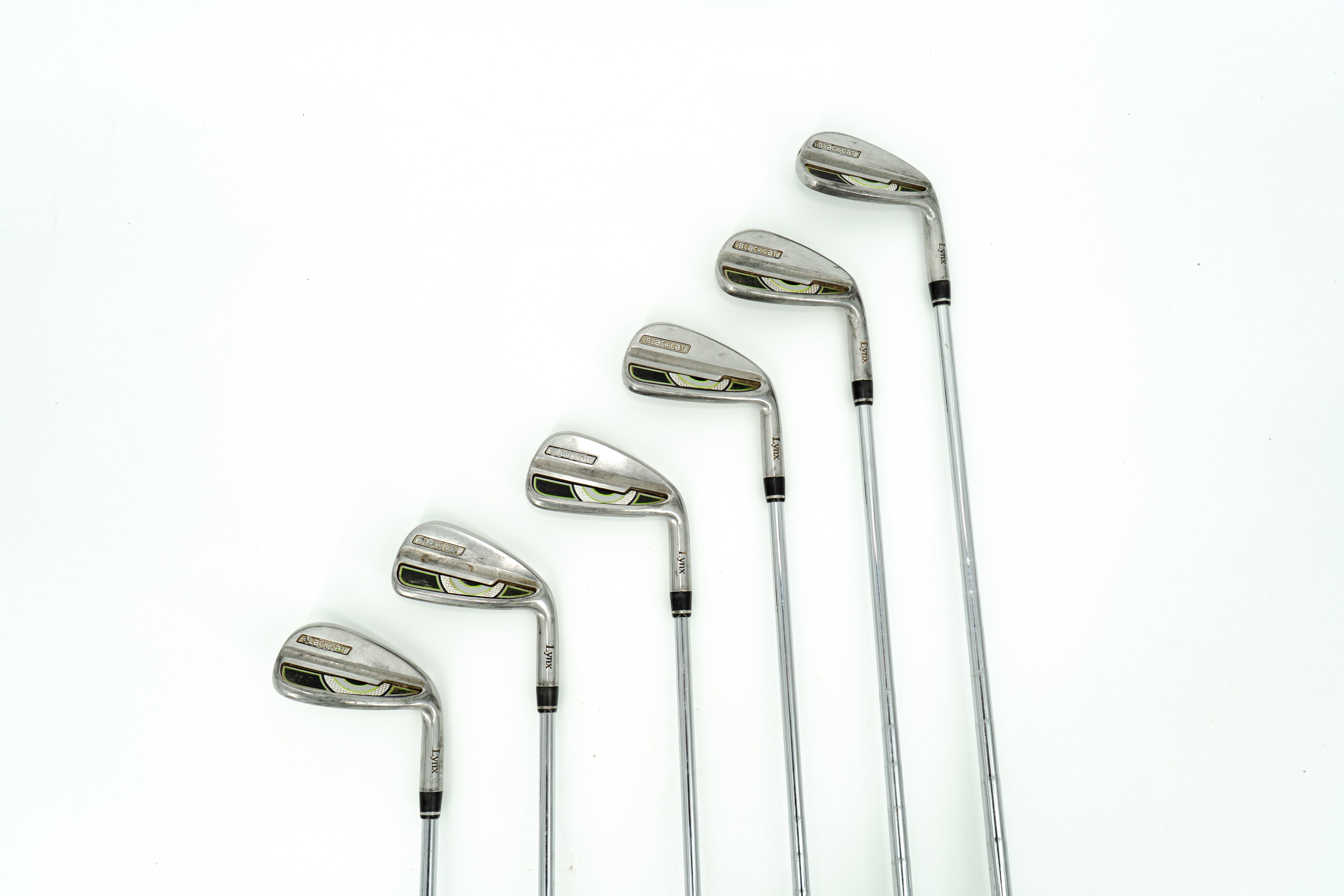 Lynx Blackcat  Irons / 5-PW Iron / KBS Tour 90 R Shafts / Regular
