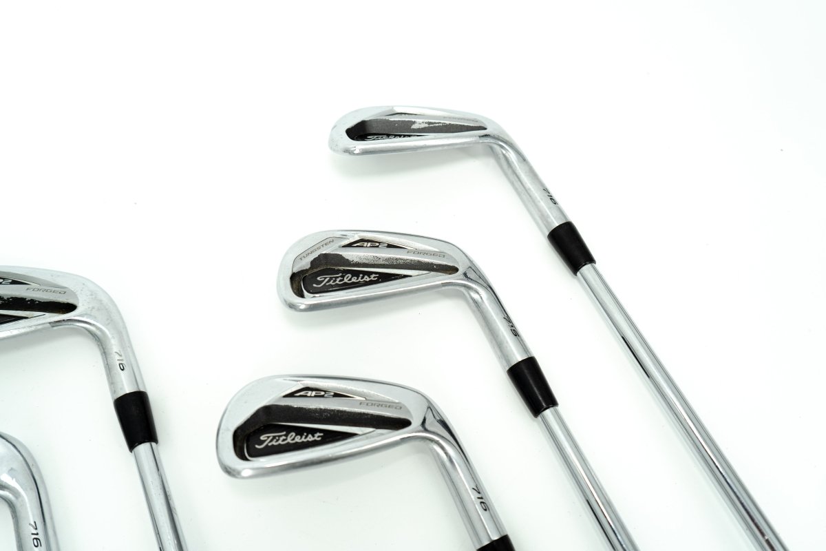 Titleist 716 AP2 Irons / 4 - PW Iron / Dynamic Gold AMT S300 Shafts / Stiff - Titleist