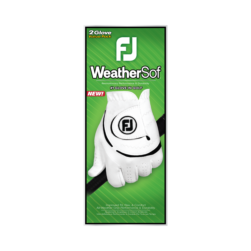 FootJoy Weathersof Golf Glove (2 Pack) 2024
