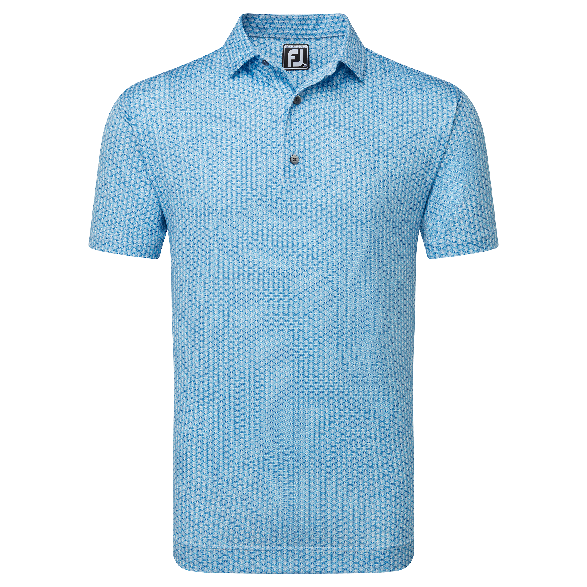 FootJoy Scallop Shell Foulard Golf Polo Shirt