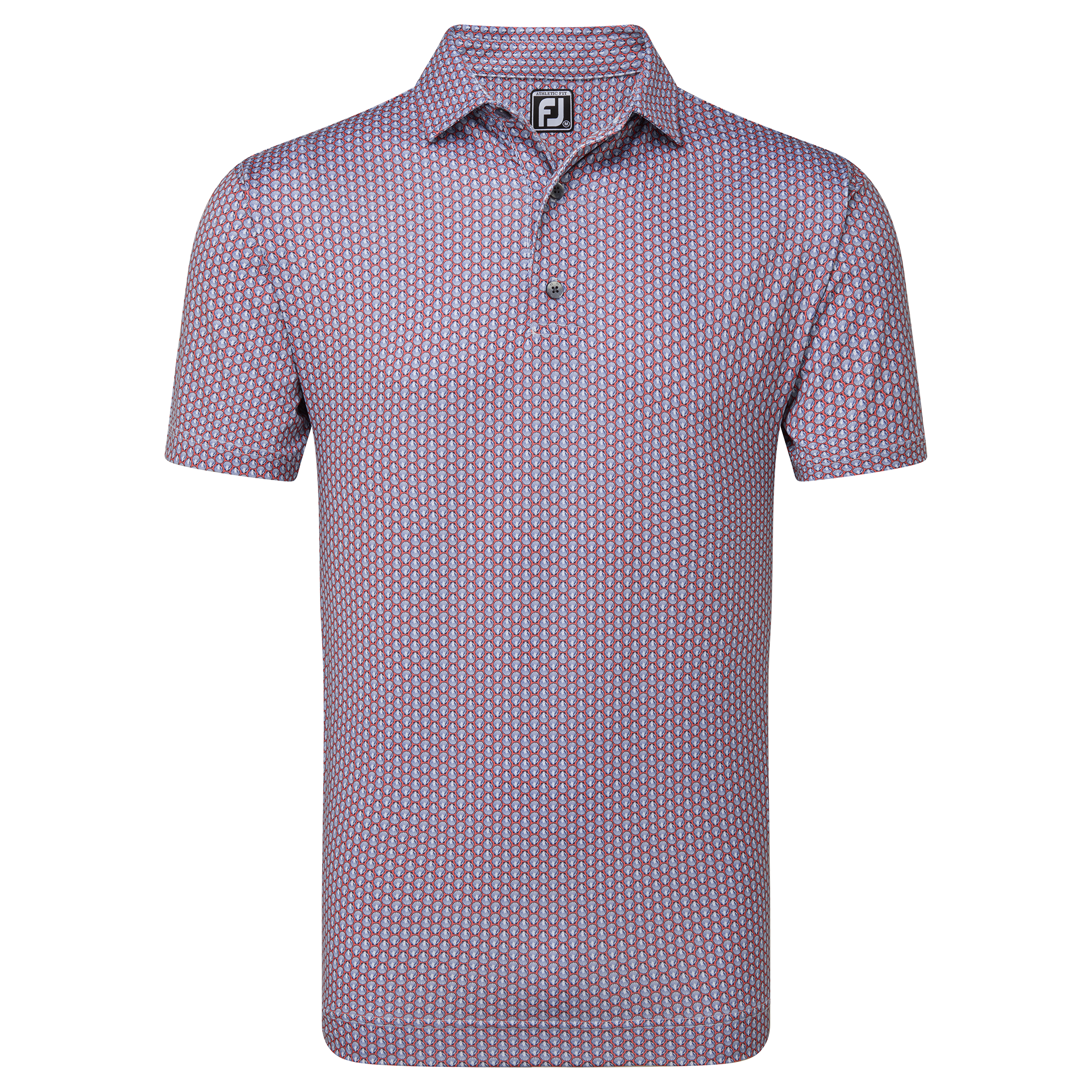 FootJoy Scallop Shell Foulard Golf Polo Shirt