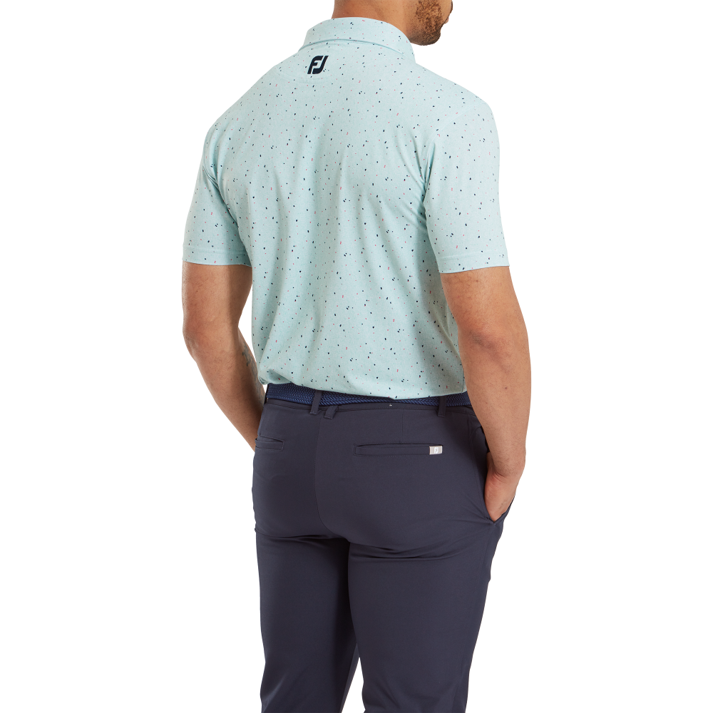 FootJoy Tweed Texture Mens Golf Polo Shirt