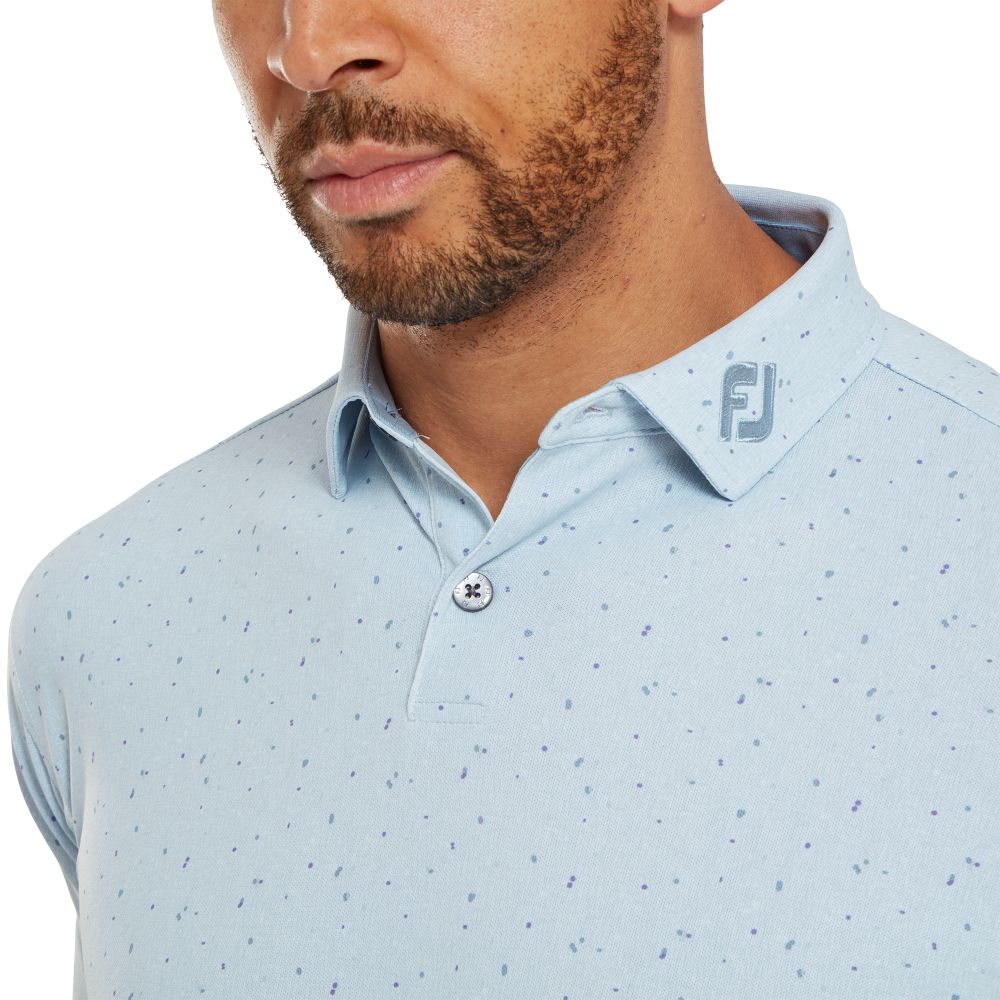 FootJoy Tweed Texture Mens Golf Polo Shirt