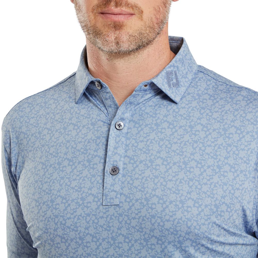 FootJoy Painted Floral Golf Polo Shirt