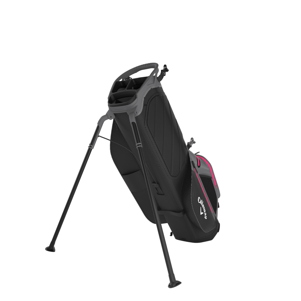 Callaway Fairway C HD Stand Bag 25 - Black/Charcoal/Pink - Callaway