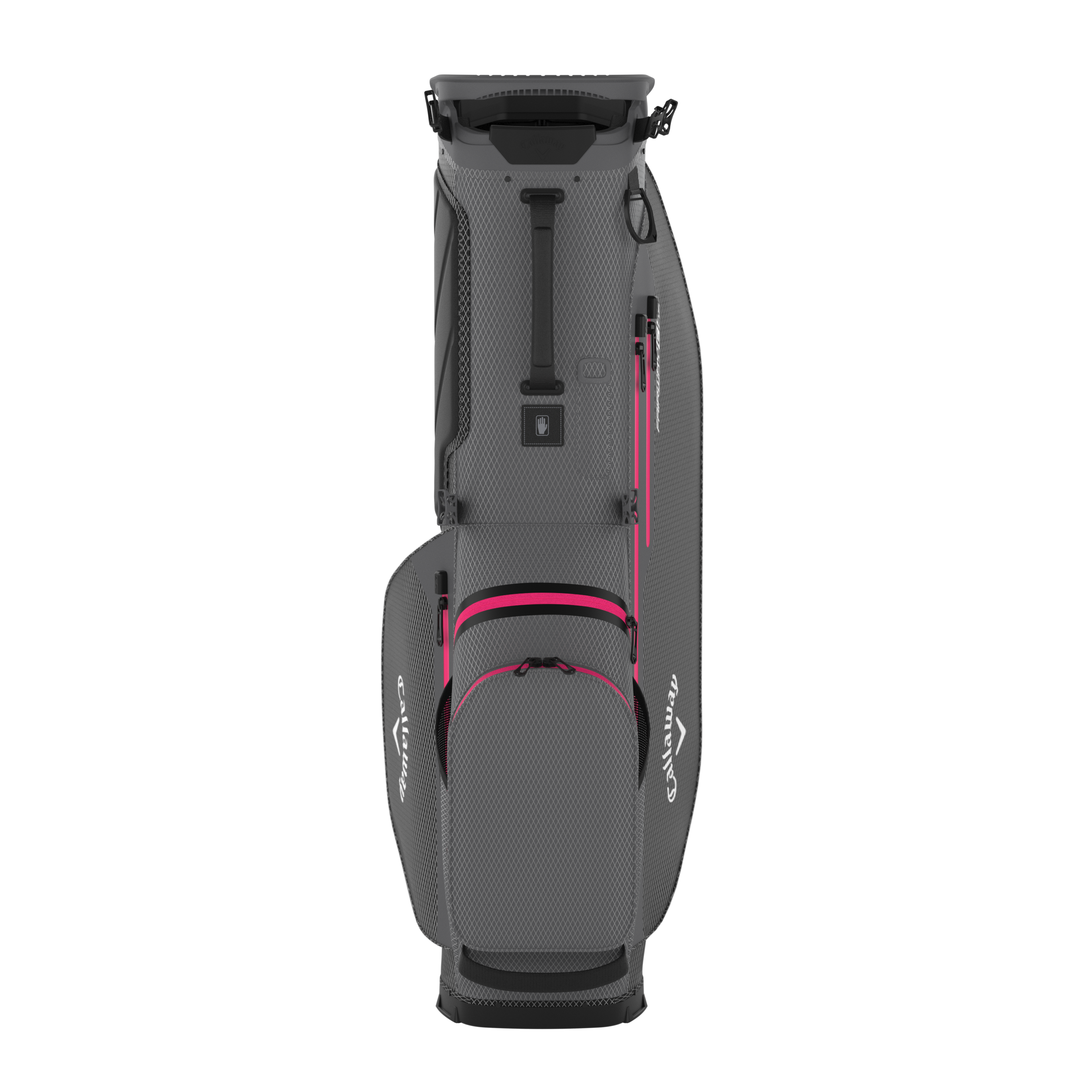 Callaway Fairway C HD Stand Bag 25 - Black/Charcoal/Pink