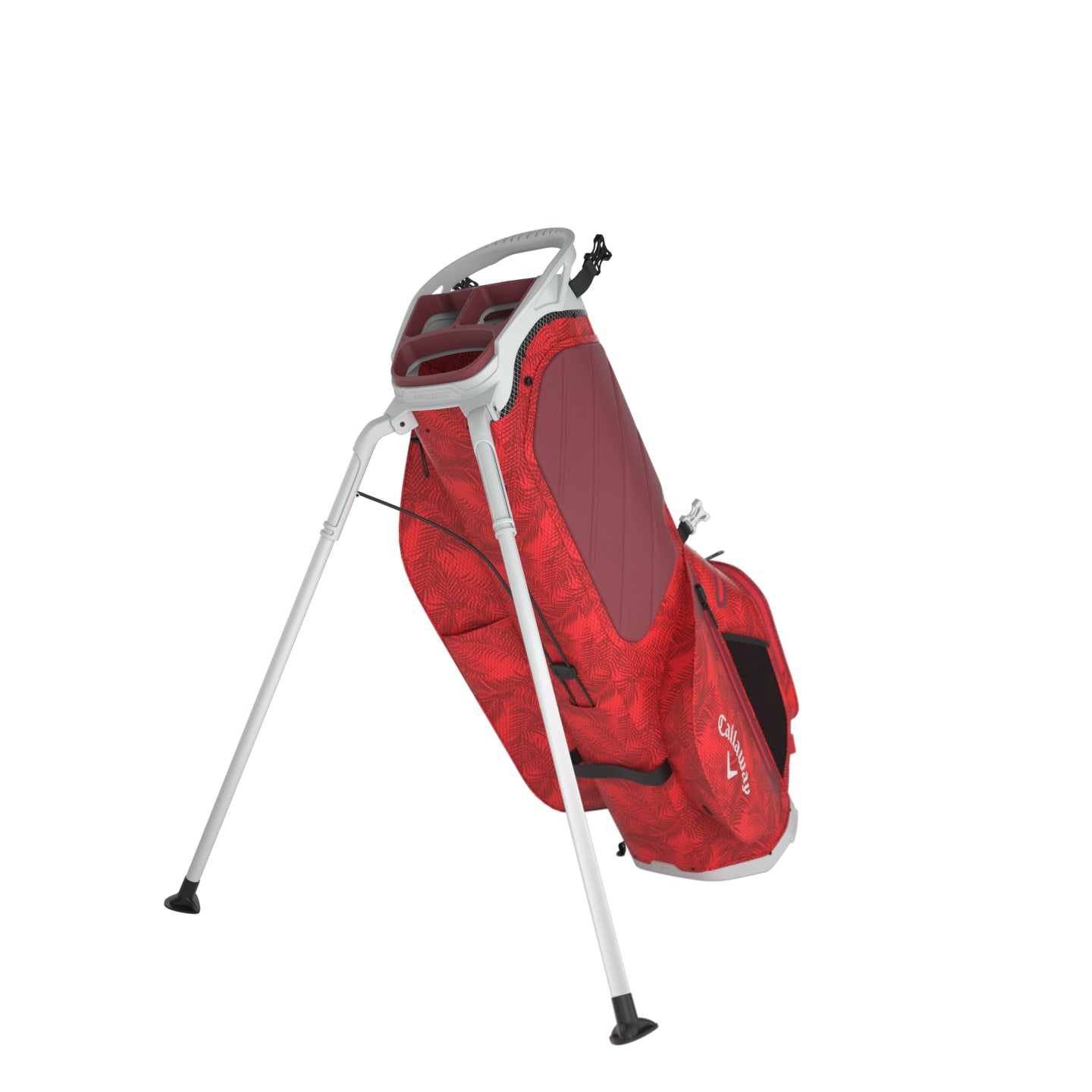 Callaway Fairway C HD Stand Bag 24 - Rd Palms/Light Grey