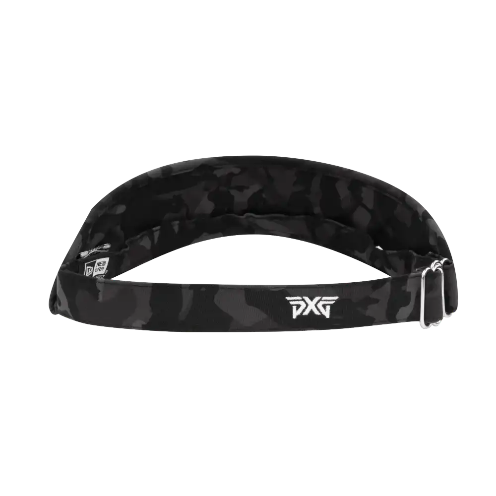 PXG Fairway Camo Sport Visor - Black