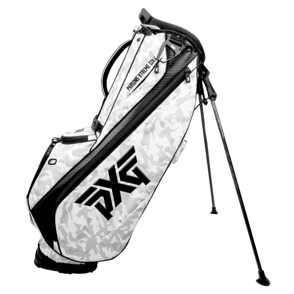 PXG Fairway Camo Carry Stand Bag - White