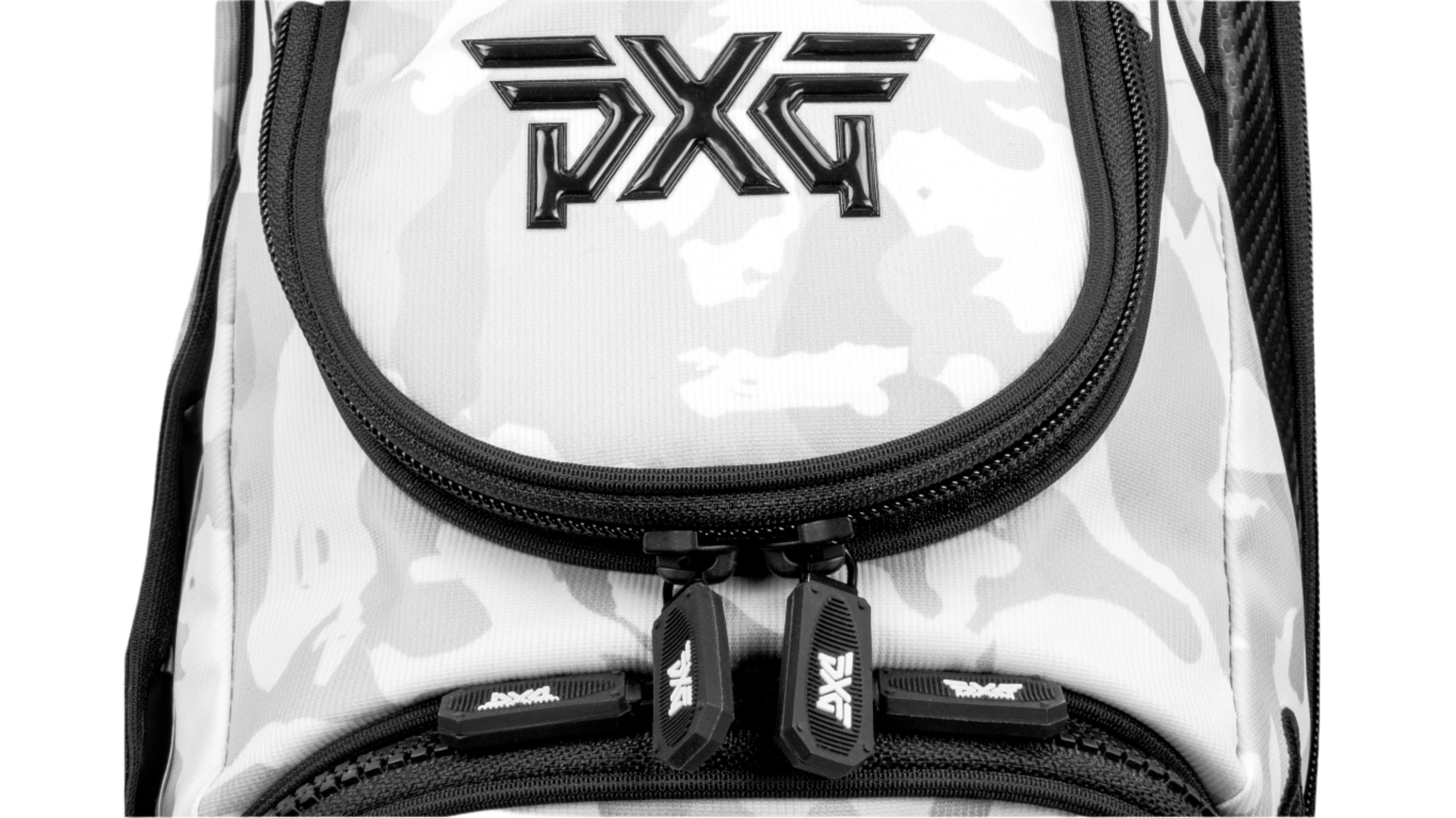 PXG Fairway Camo Carry Stand Bag - White