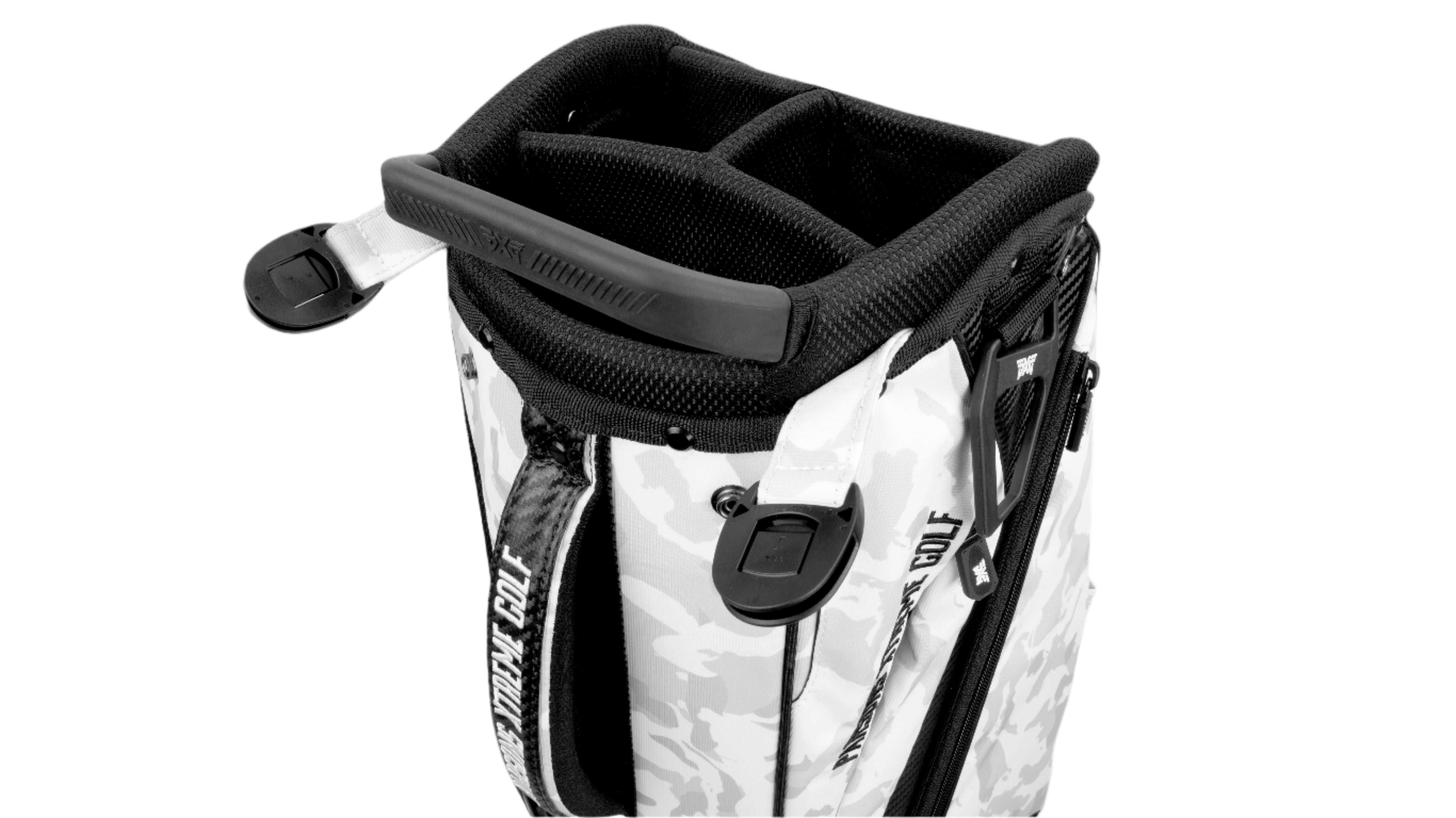 PXG Fairway Camo Carry Stand Bag - White