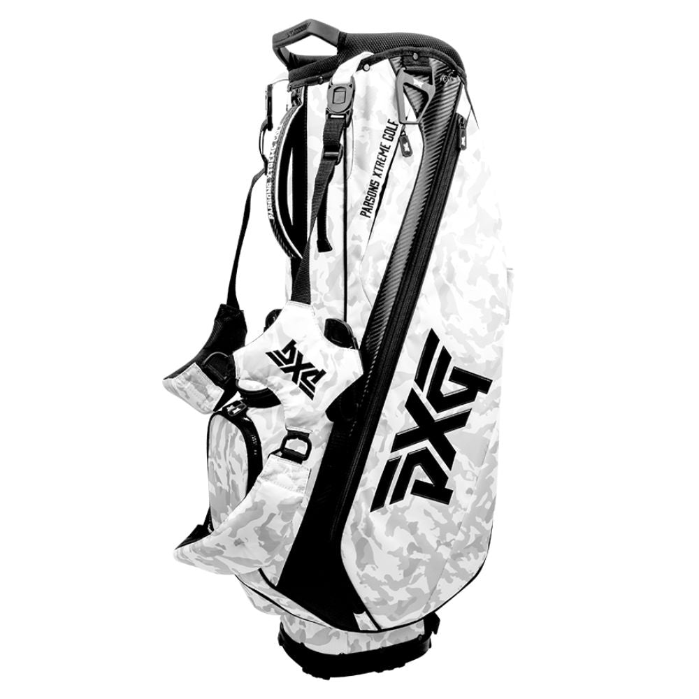 PXG Fairway Camo Carry Stand Bag - White