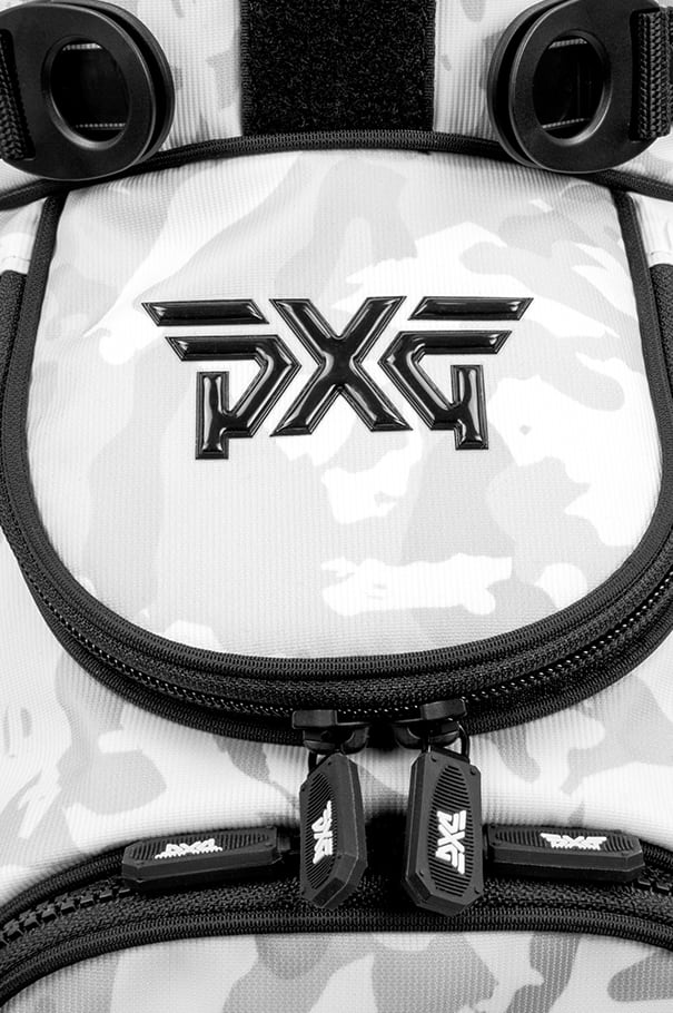 PXG Fairway Camo Carry Stand Bag - White