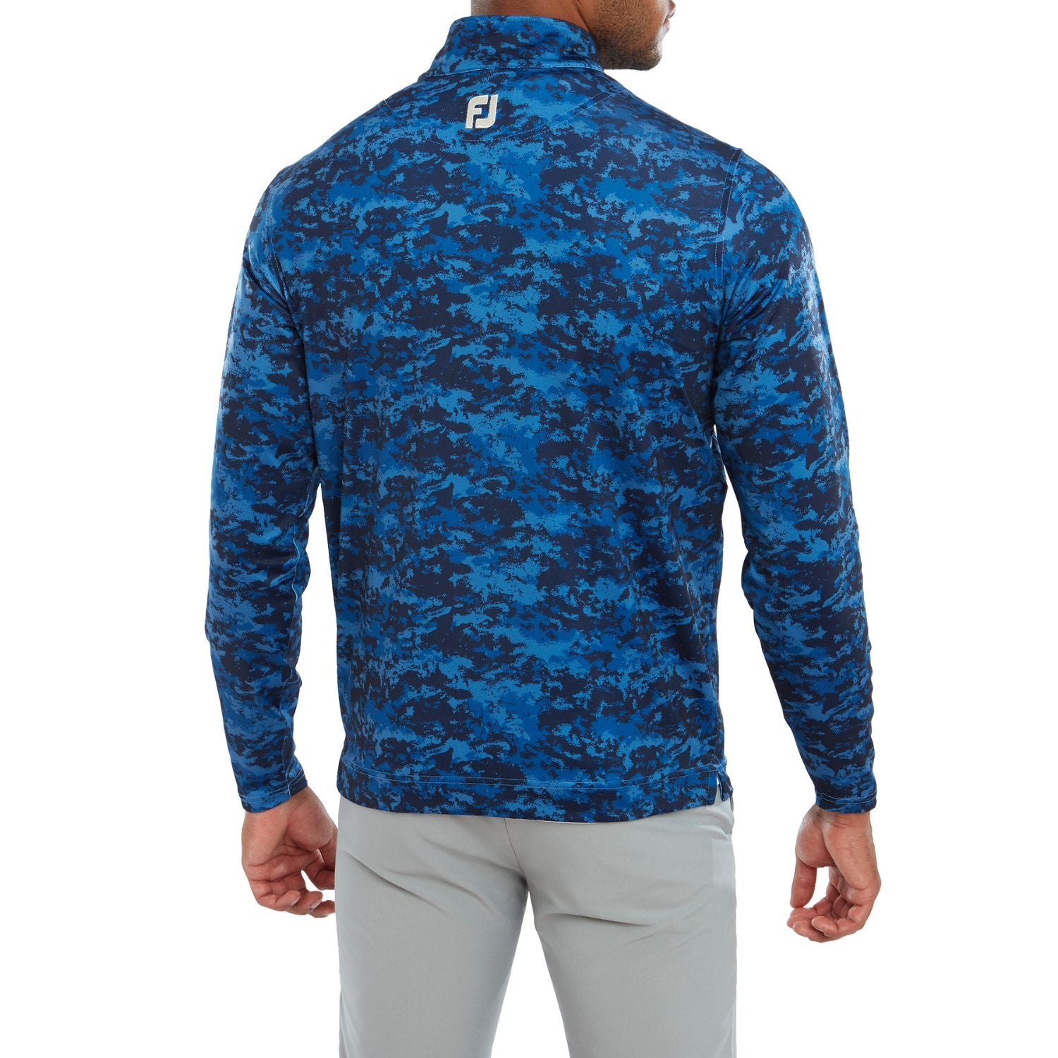 FootJoy Cloud Camo 1/2 Zip Golf Pullover