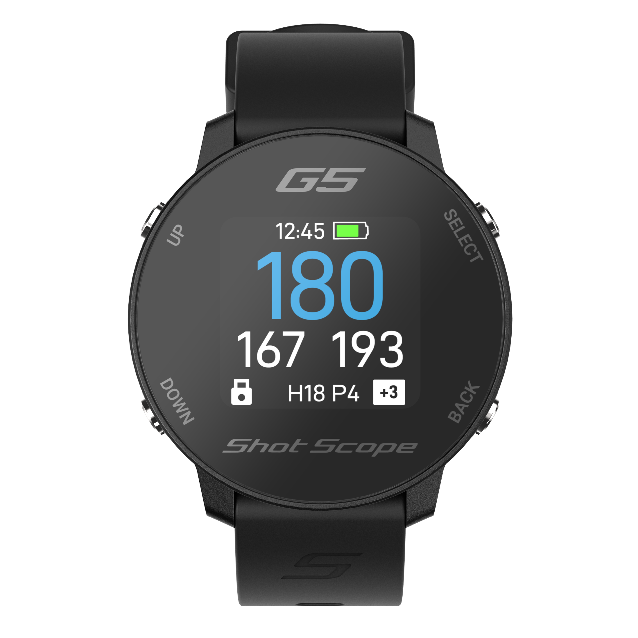 Shot Scope G5 Black Golf GPS Watch