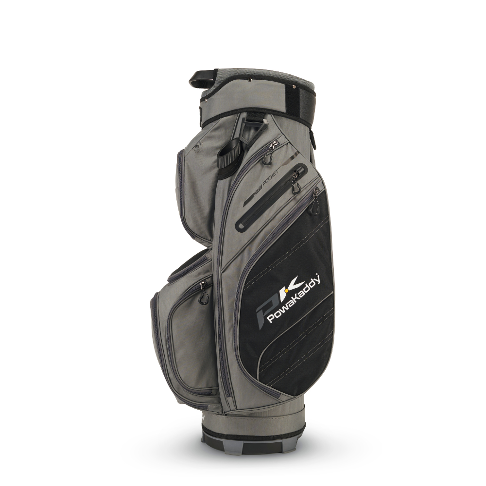 Powakaddy 2024 DLX-Lite Cart Bag - Gun Metal / Black