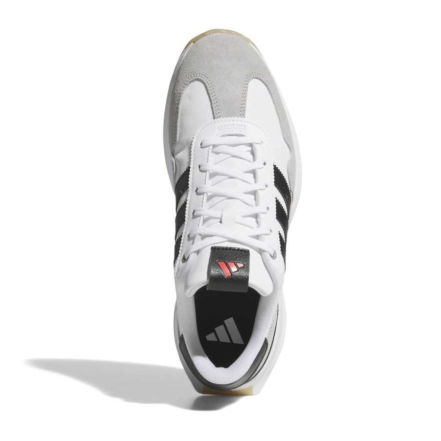 adidas S2G Tex Spikeless Golf Shoes - White / Black / Grey Two