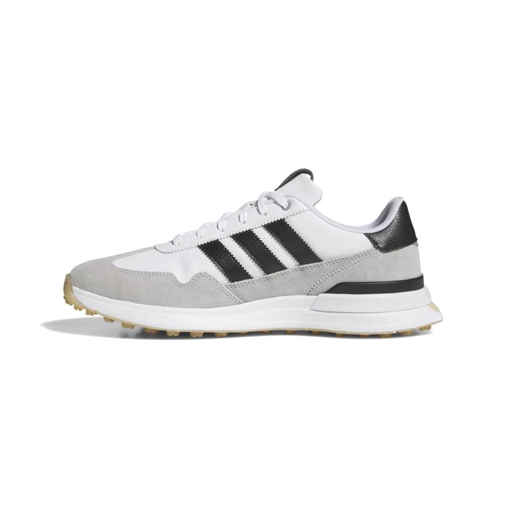 adidas S2G Tex Spikeless Golf Shoes - White / Black / Grey Two