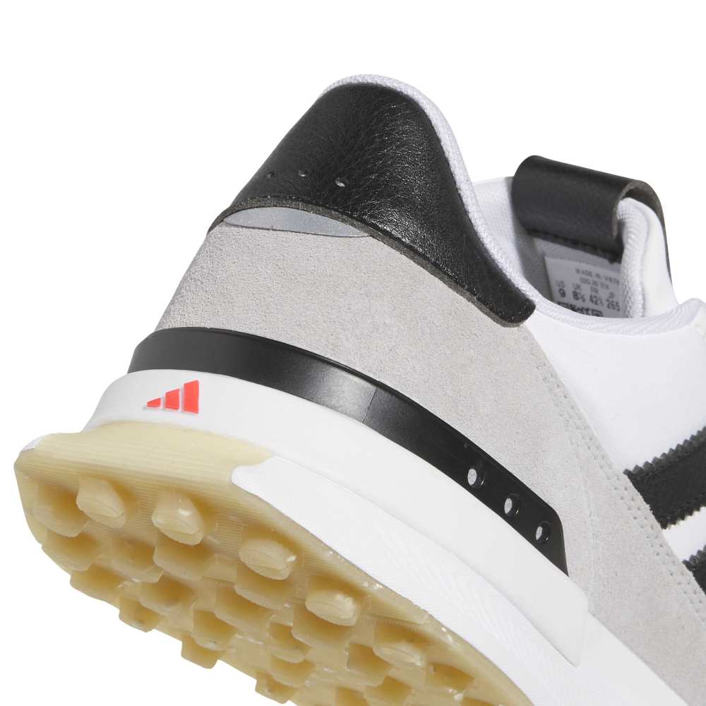 adidas S2G Tex Spikeless Golf Shoes - White / Black / Grey Two