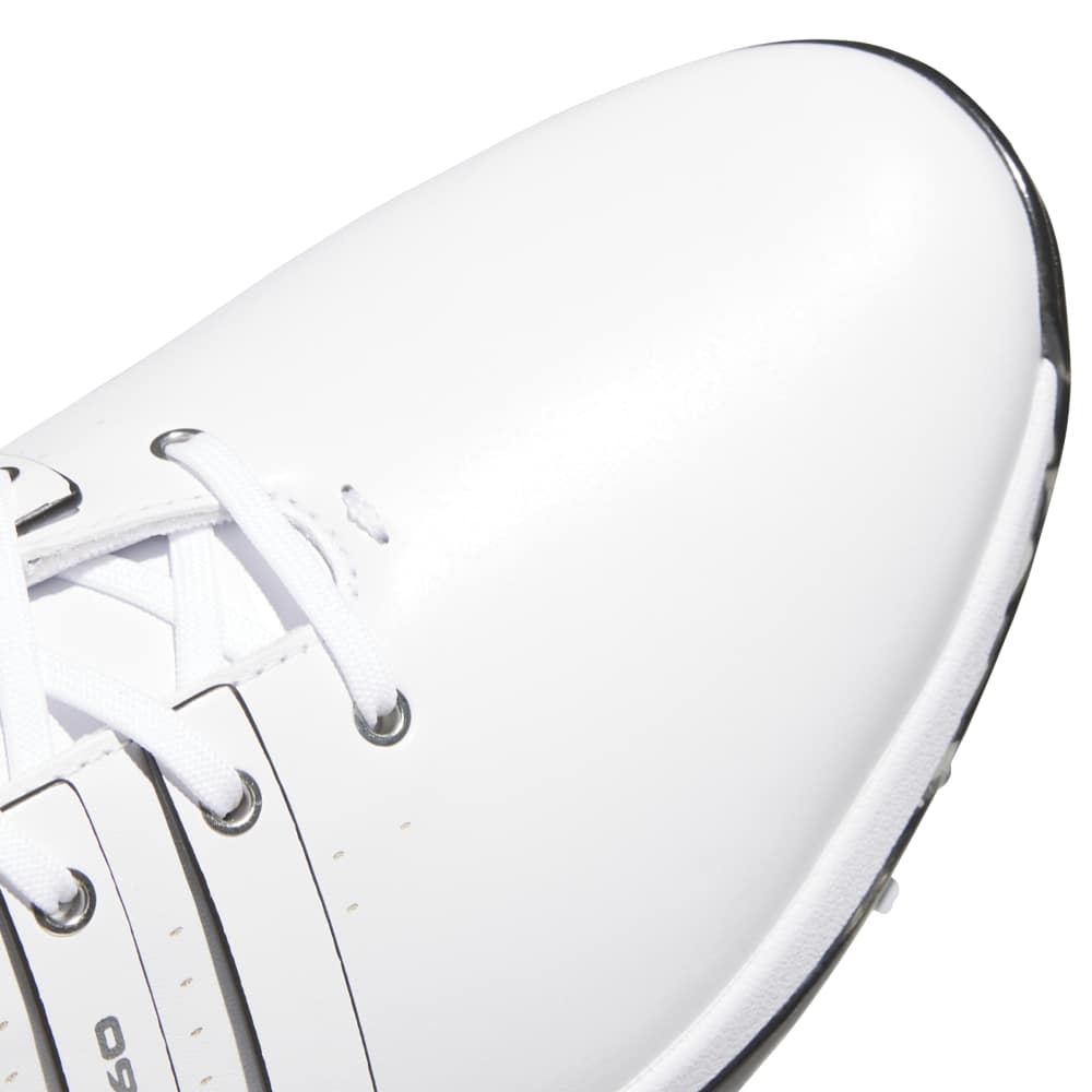 adidas Tour 360 Spiked Golf Shoes - White / Core Black / Blue