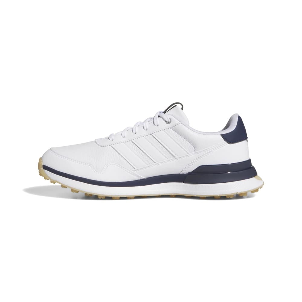 adidas S2G Leather Spikeless Golf Shoes - White / Collegiate Navy / Gum
