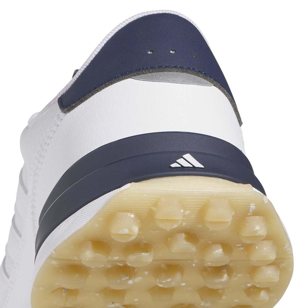 adidas S2G Leather Spikeless Golf Shoes - White / Collegiate Navy / Gum