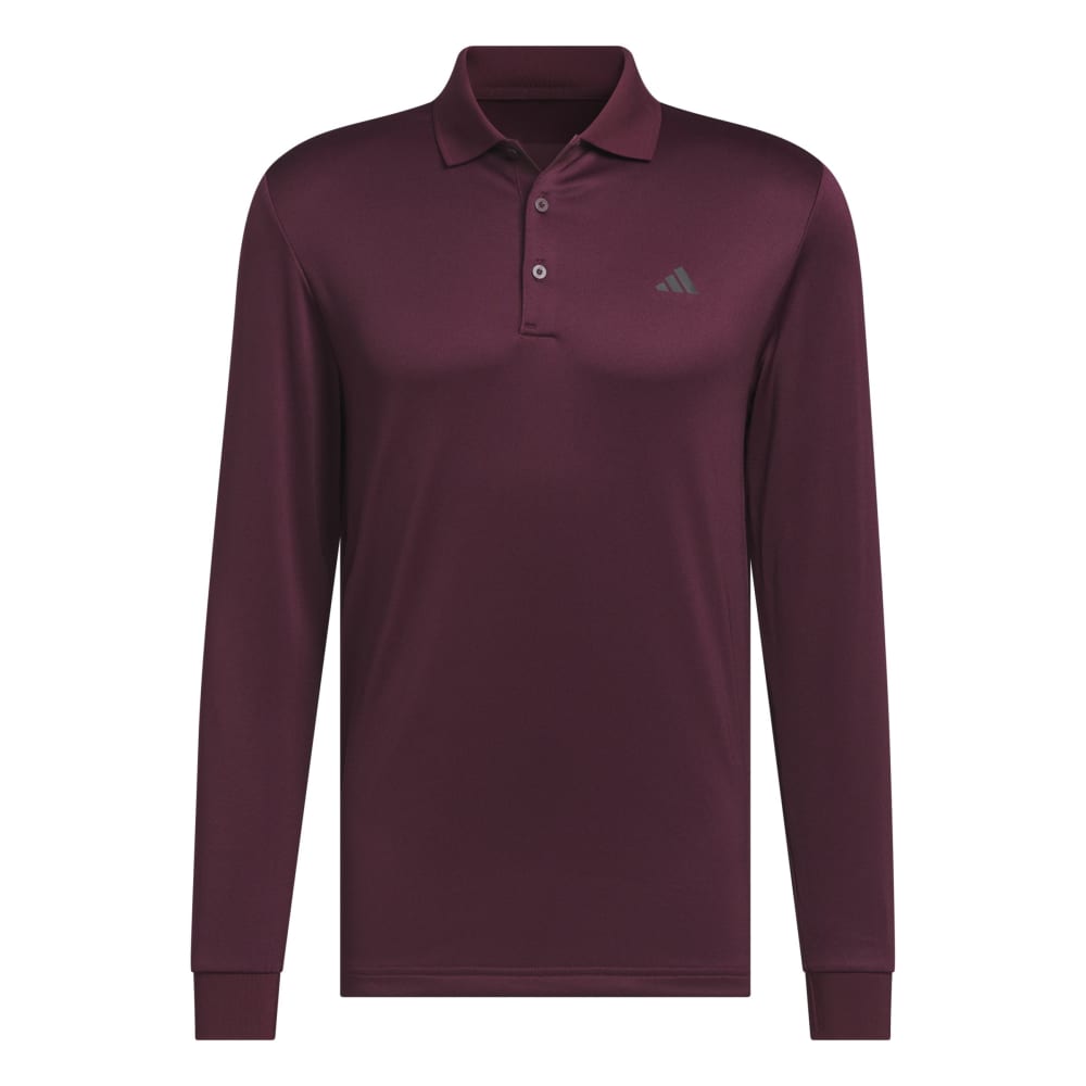 adidas Golf Ultimate365 COLD.RDY Long Sleeve Shirt - Maroon - adidas