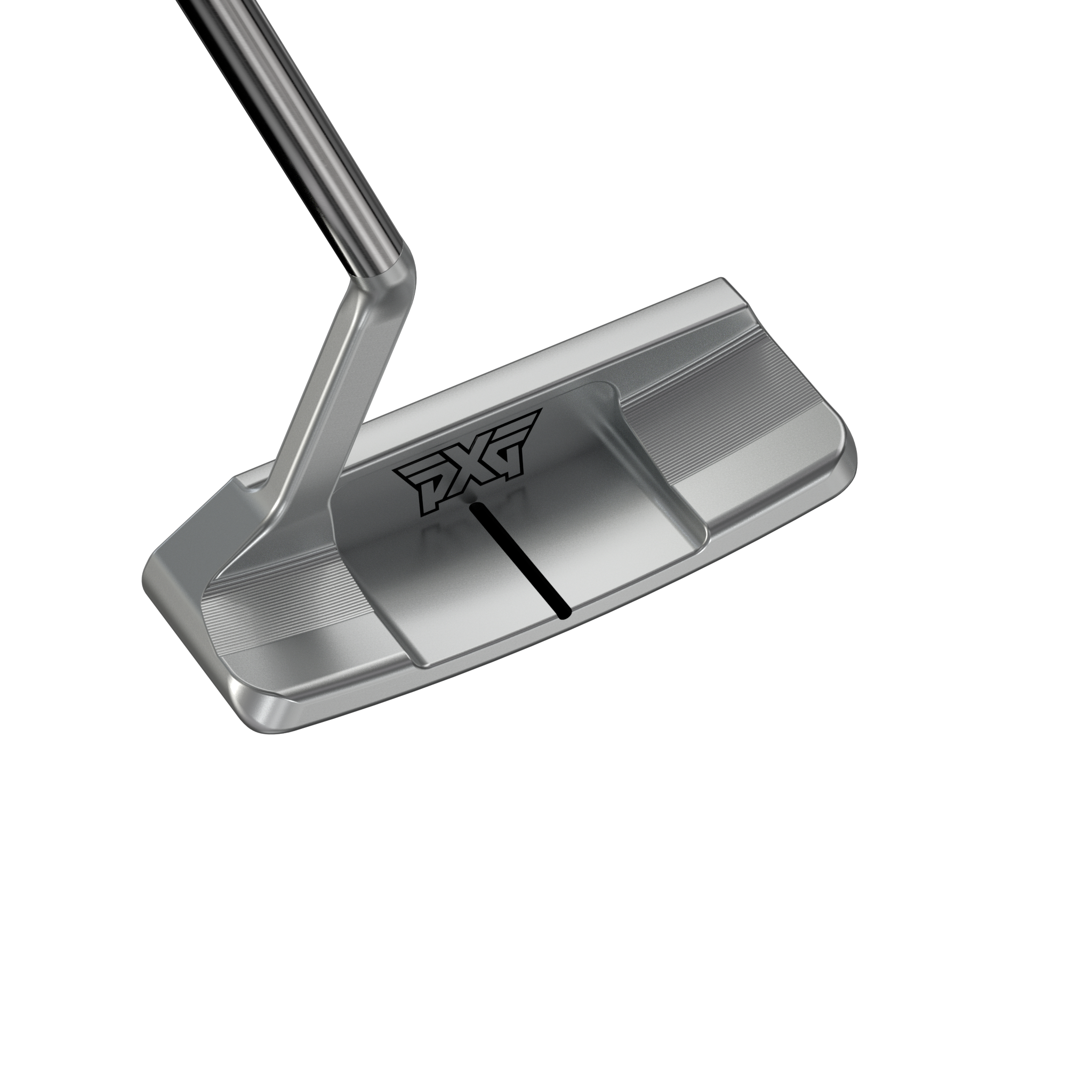 Golf putter with PXG logo on a white background