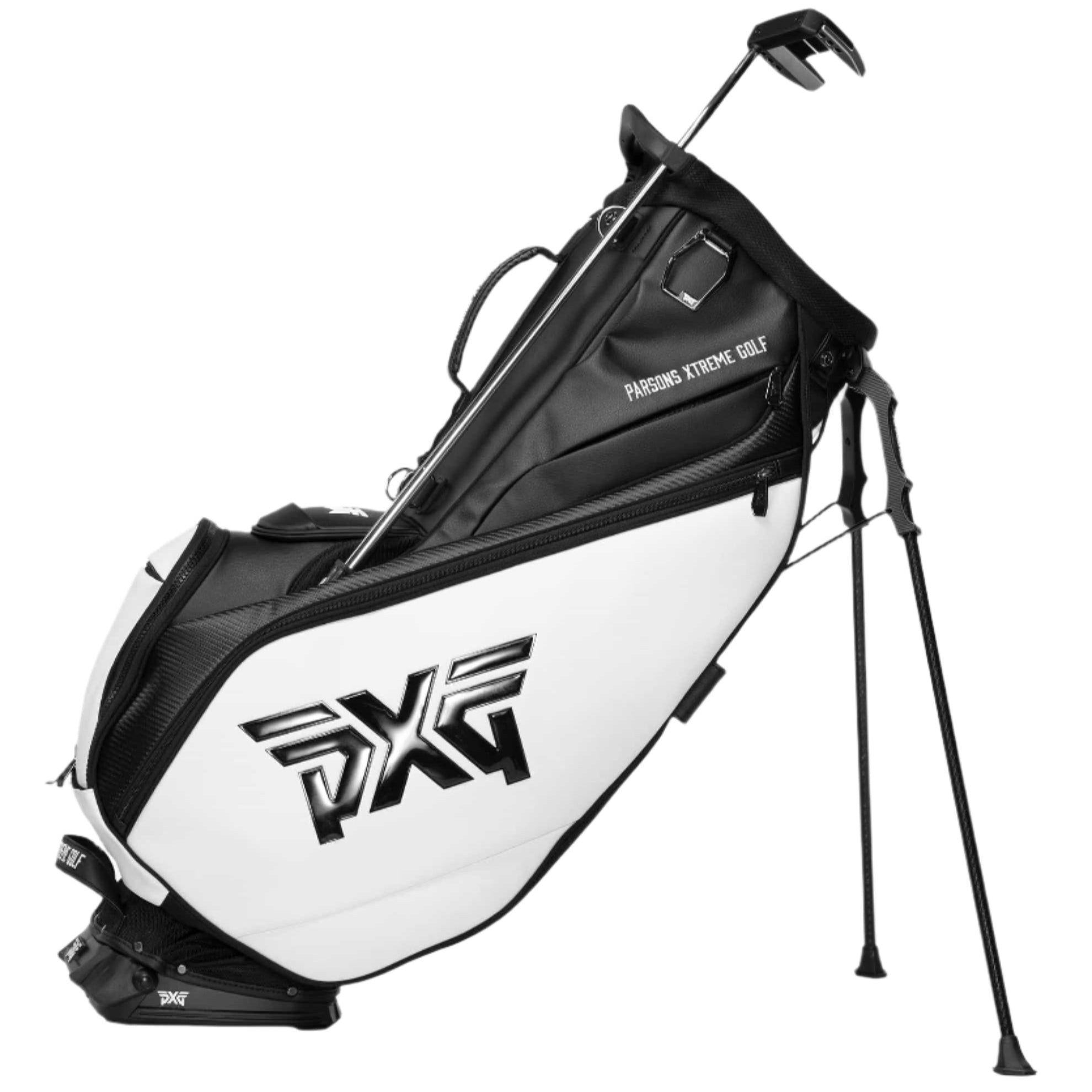 PXG Hybrid Stand Bag - Black/White