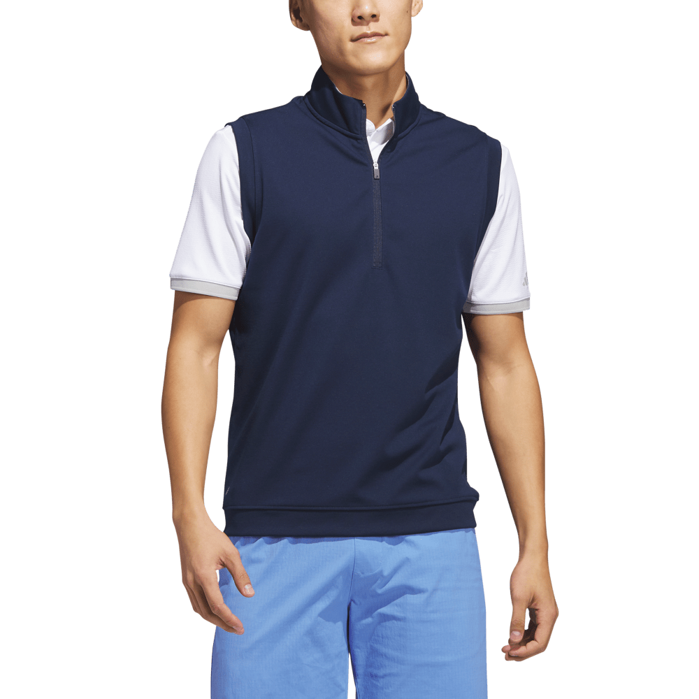 adidas Elevated 1/4-Zip Golf Pullover Vest