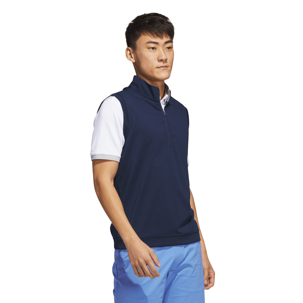 adidas Elevated 1/4-Zip Golf Pullover Vest