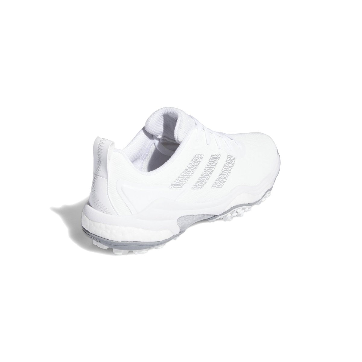 adidas CodeChaos 25 Spikeless Golf Shoes - White / Silver Metallic / Grey Two - adidas