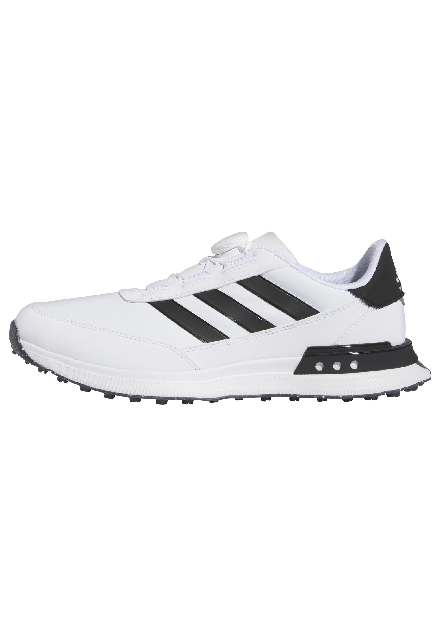 adidas S2G Boa Spikless Golf Shoes - White / Core Black / White