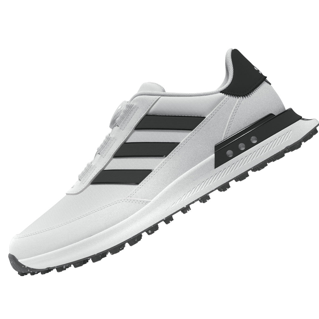 adidas S2G Boa Spikless Golf Shoes - White / Core Black / White