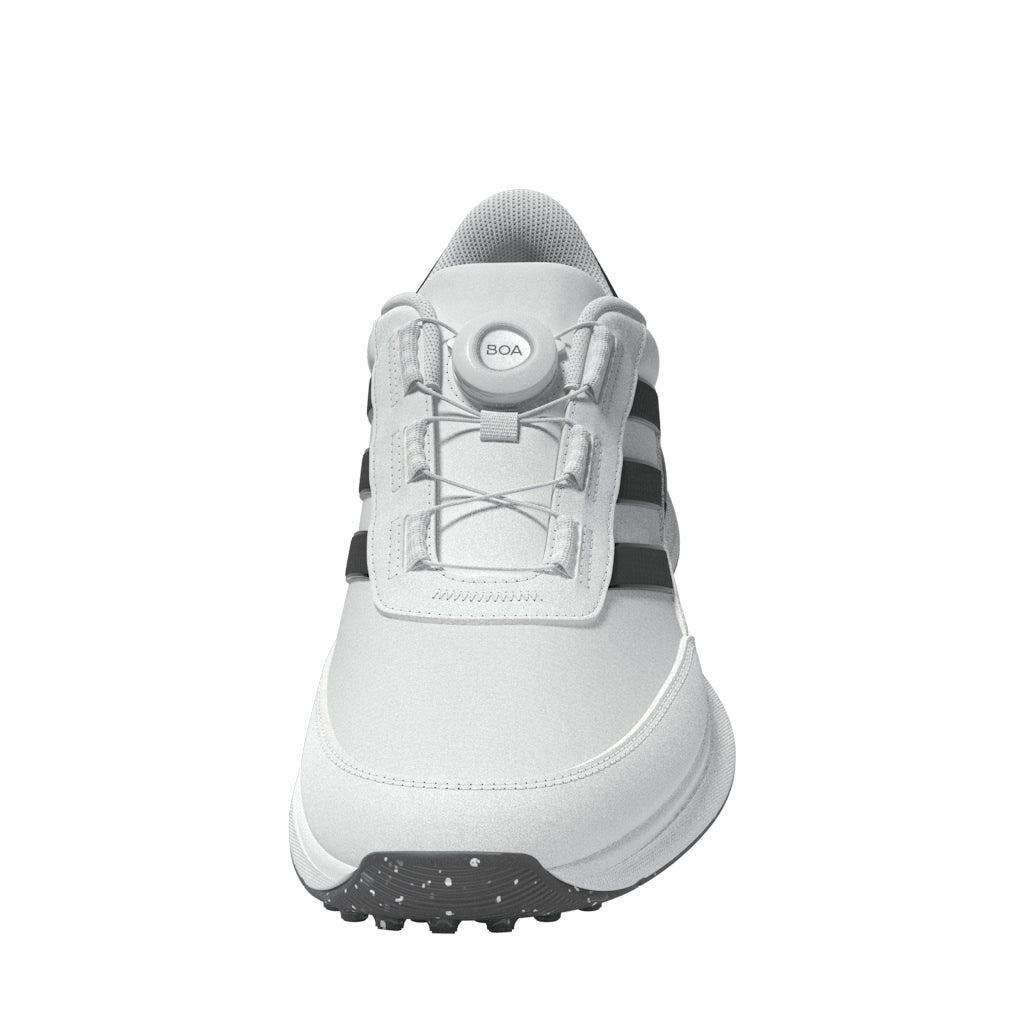 adidas S2G Boa Spikless Golf Shoes - White / Core Black / White