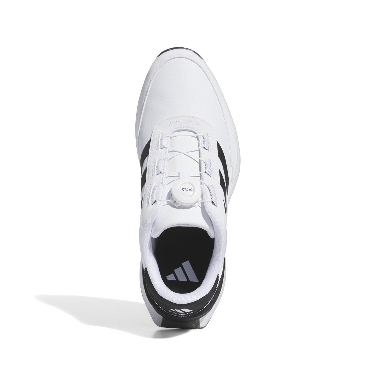adidas S2G Boa Spikeless Golf Shoes - White / Core Black / White - adidas