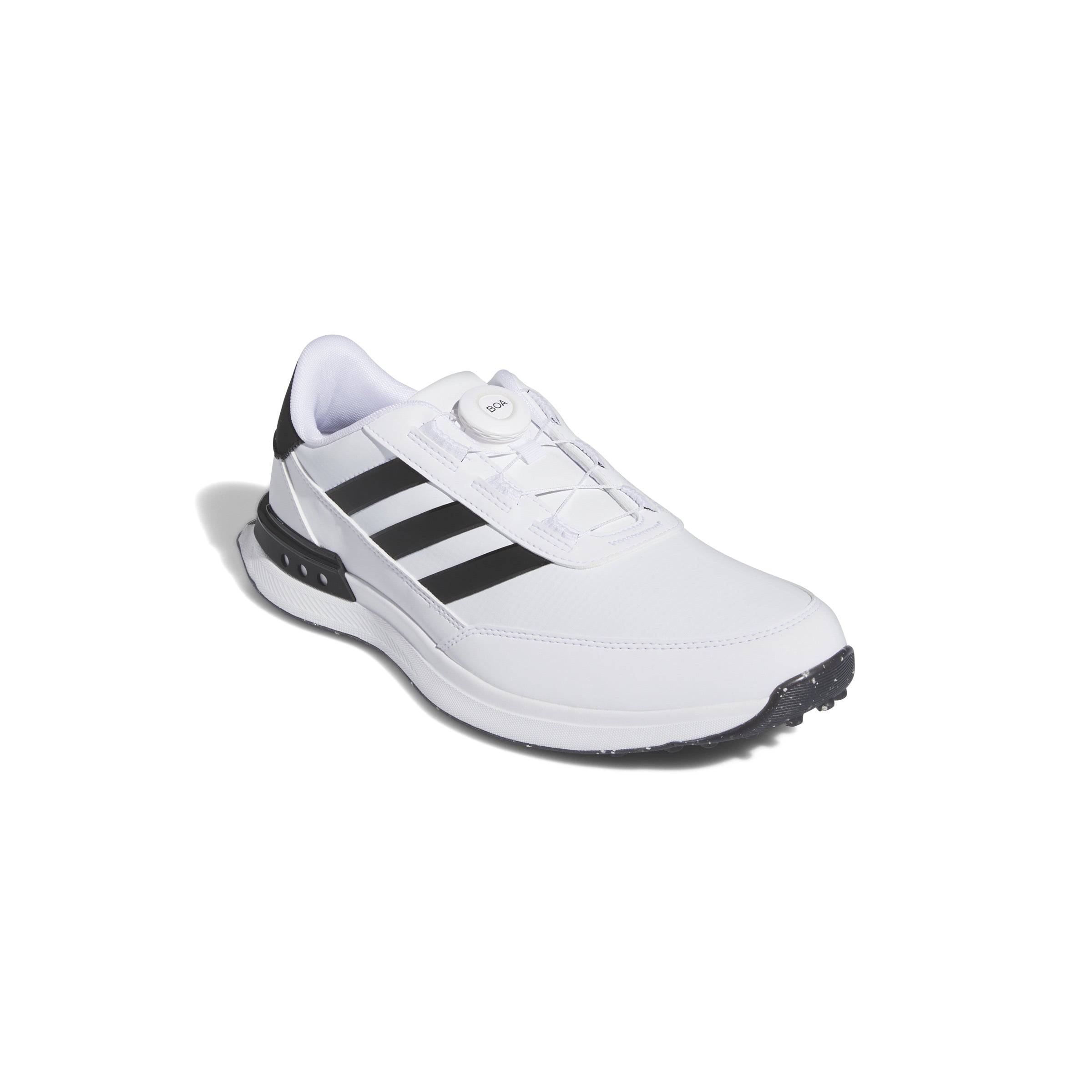 adidas S2G Boa Spikless Golf Shoes - White / Core Black / White