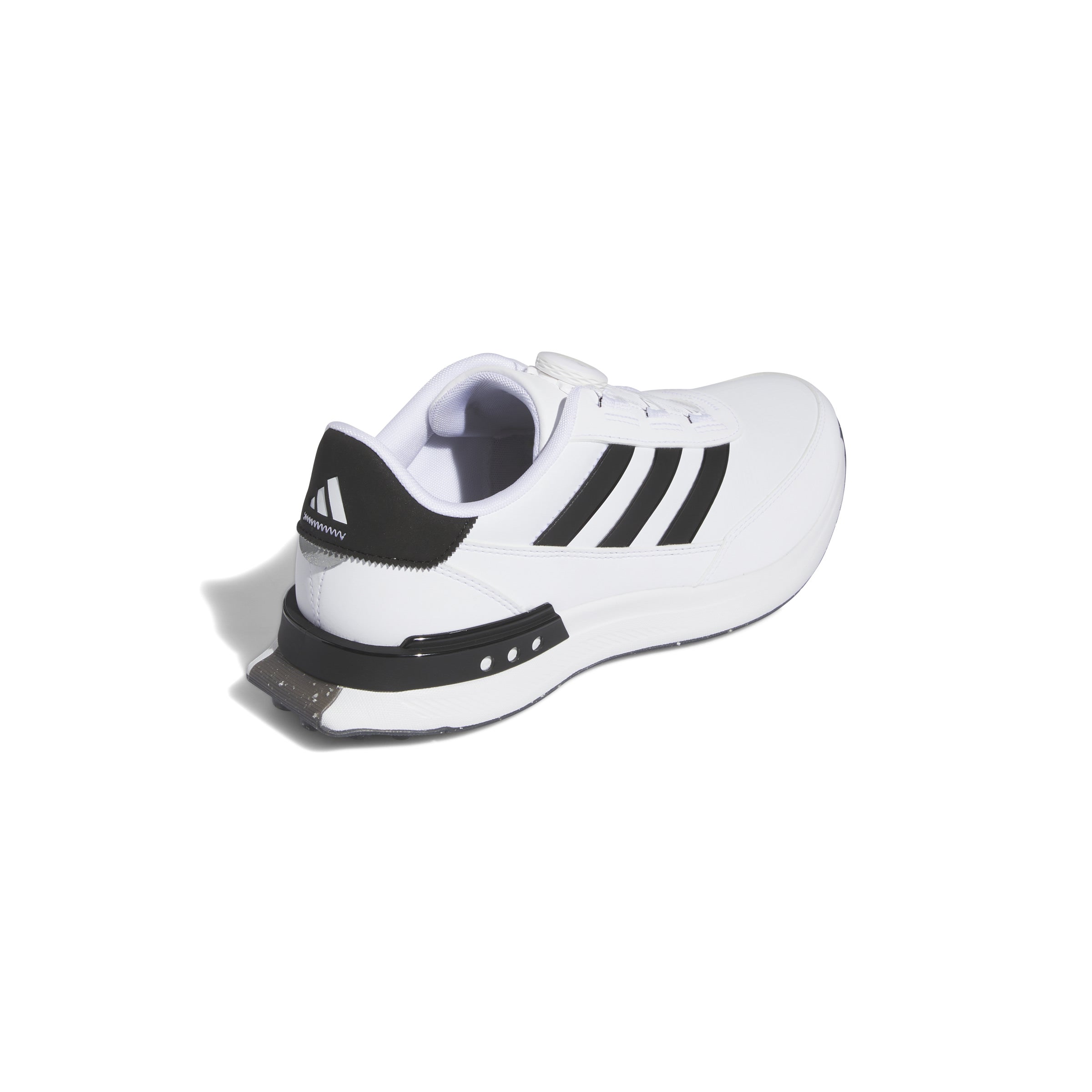 adidas S2G Boa Spikless Golf Shoes - White / Core Black / White