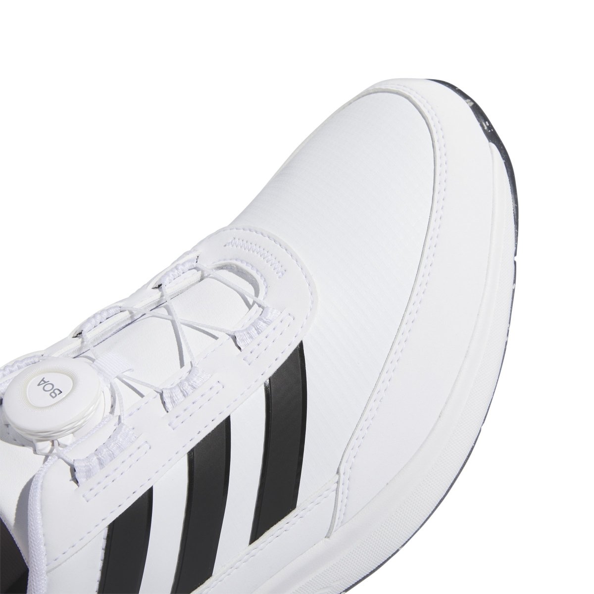 adidas S2G Boa Spikeless Golf Shoes - White / Core Black / White - adidas
