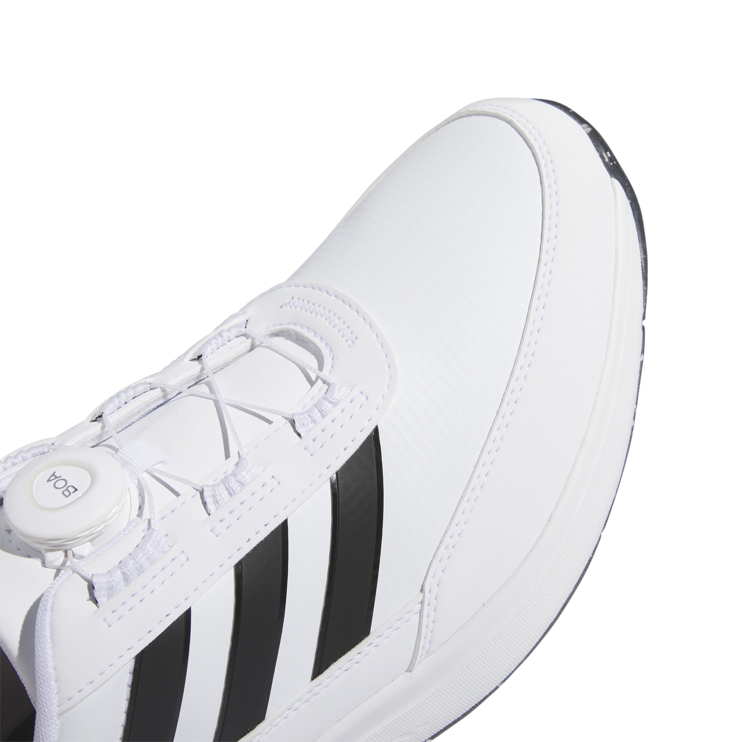 adidas S2G Boa Spikless Golf Shoes - White / Core Black / White