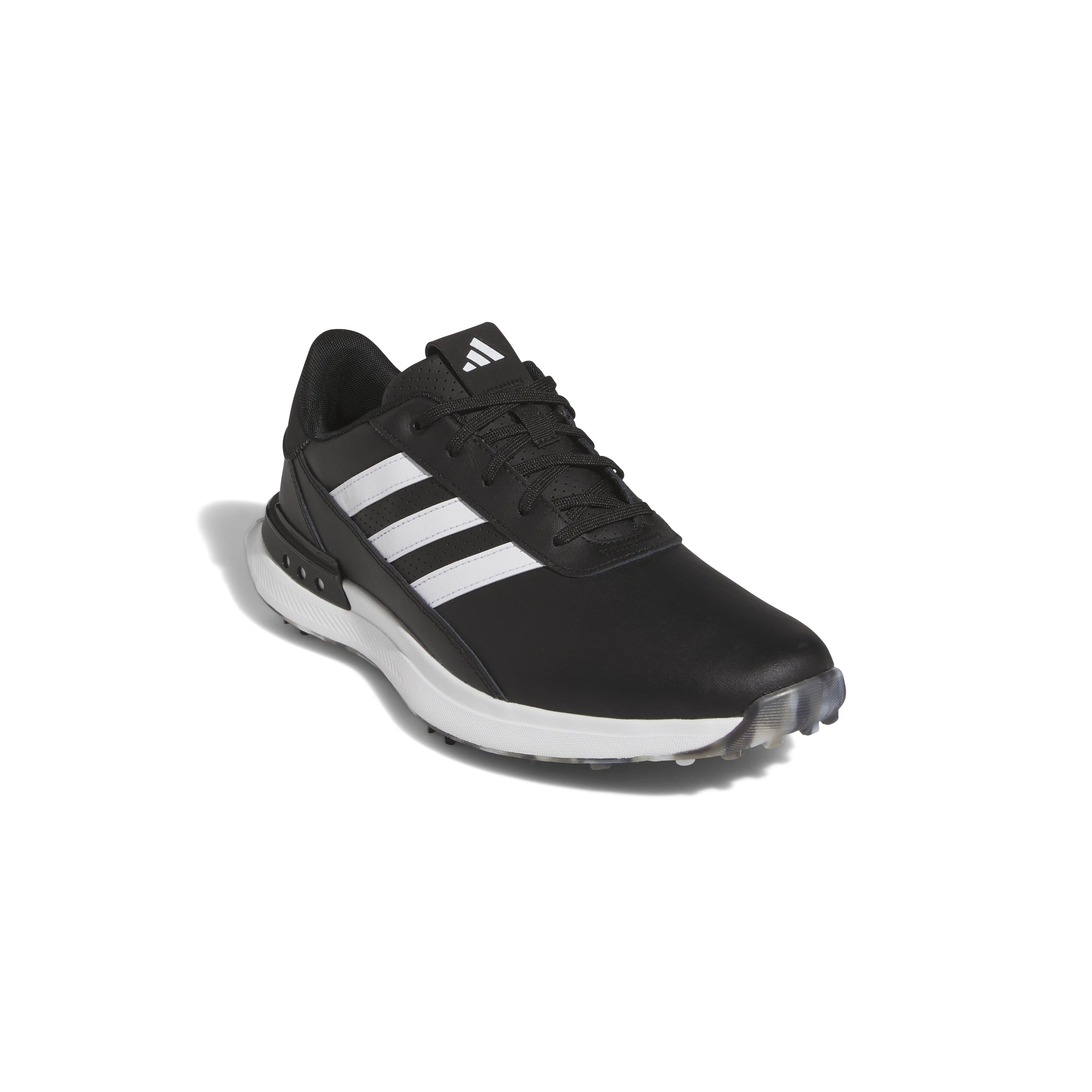 adidas S2G Leather Spiked Golf Shoes - Black