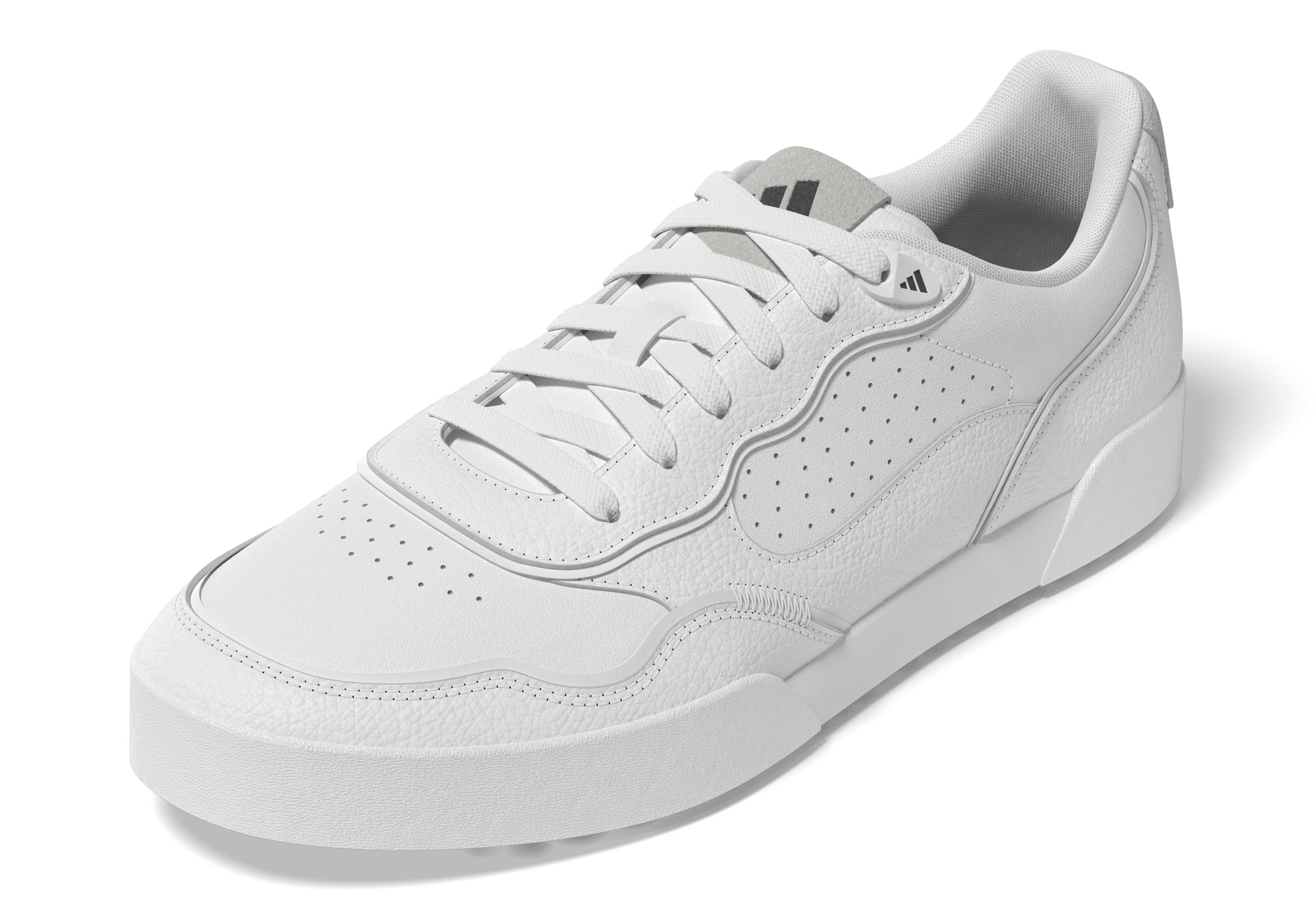 adidas Retrocross Spikeless Golf Shoes - White / Grey Six / Gum