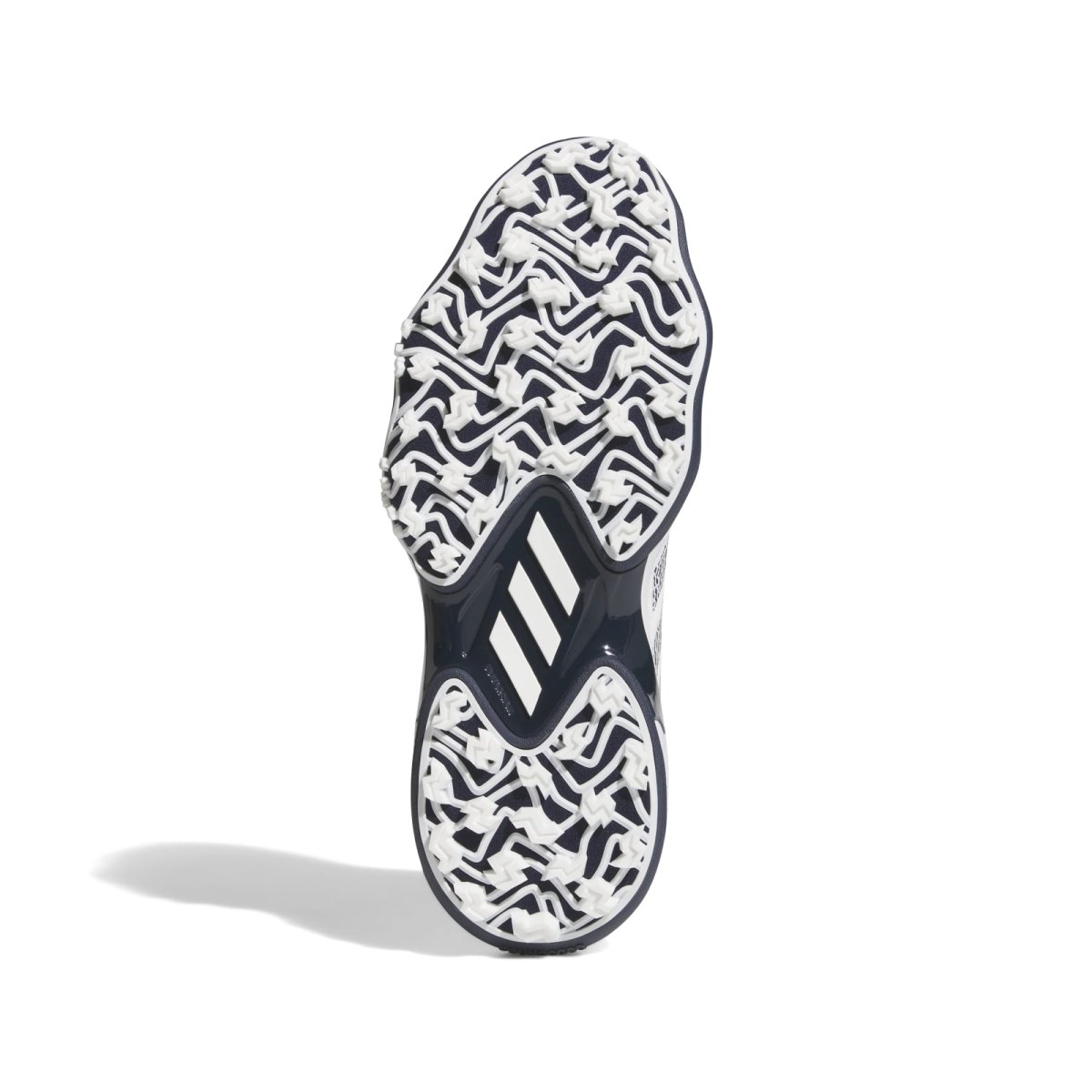 adidas CodeChaos 25 Spikeless Golf Shoes - White / Collegiate Navy - adidas