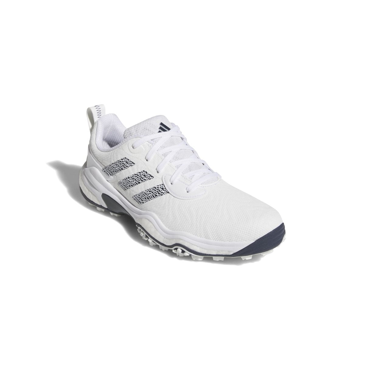 adidas CodeChaos 25 Spikeless Golf Shoes - White / Collegiate Navy - adidas