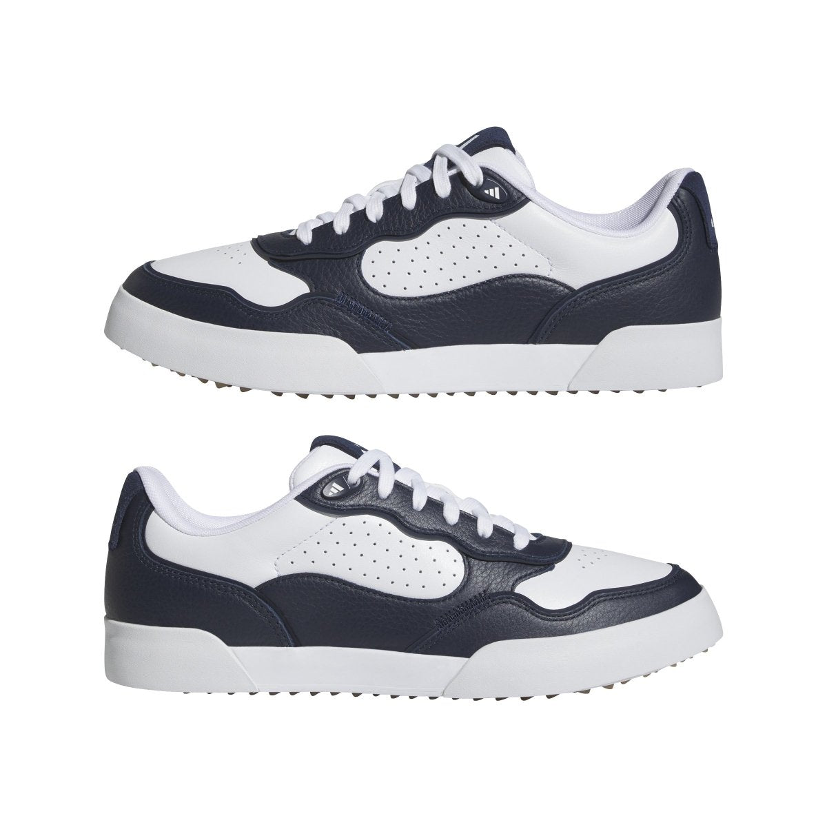 adidas Retrocross Spikeless Golf Shoes - White / Collegiate Navy / Gum - adidas