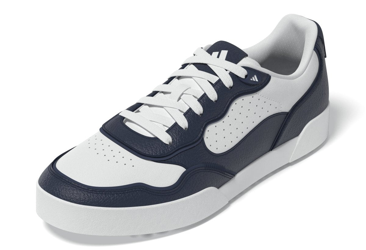 adidas Retrocross Spikeless Golf Shoes - White / Collegiate Navy / Gum - adidas