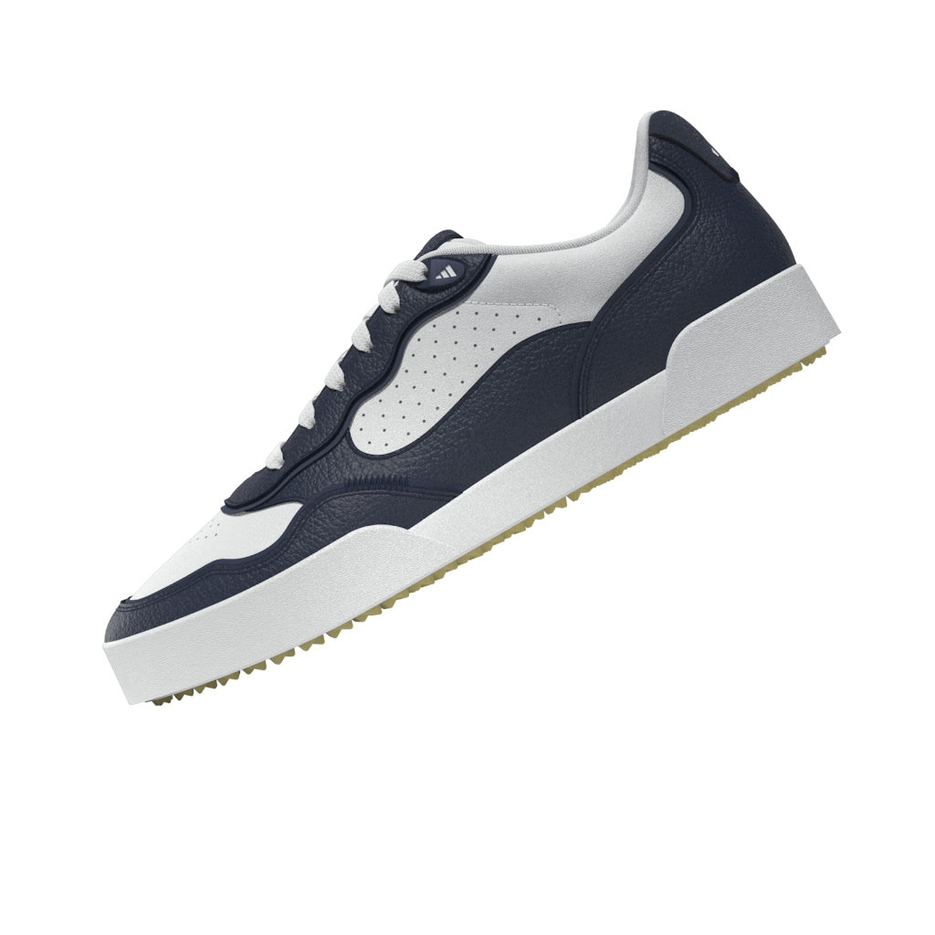 adidas Retrocross Spikeless Golf Shoes - White / Collegiate Navy / Gum