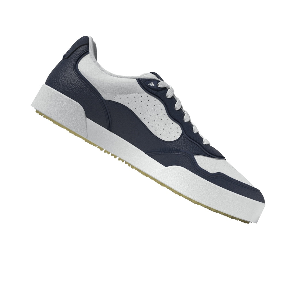 adidas Retrocross Spikeless Golf Shoes - White / Collegiate Navy / Gum