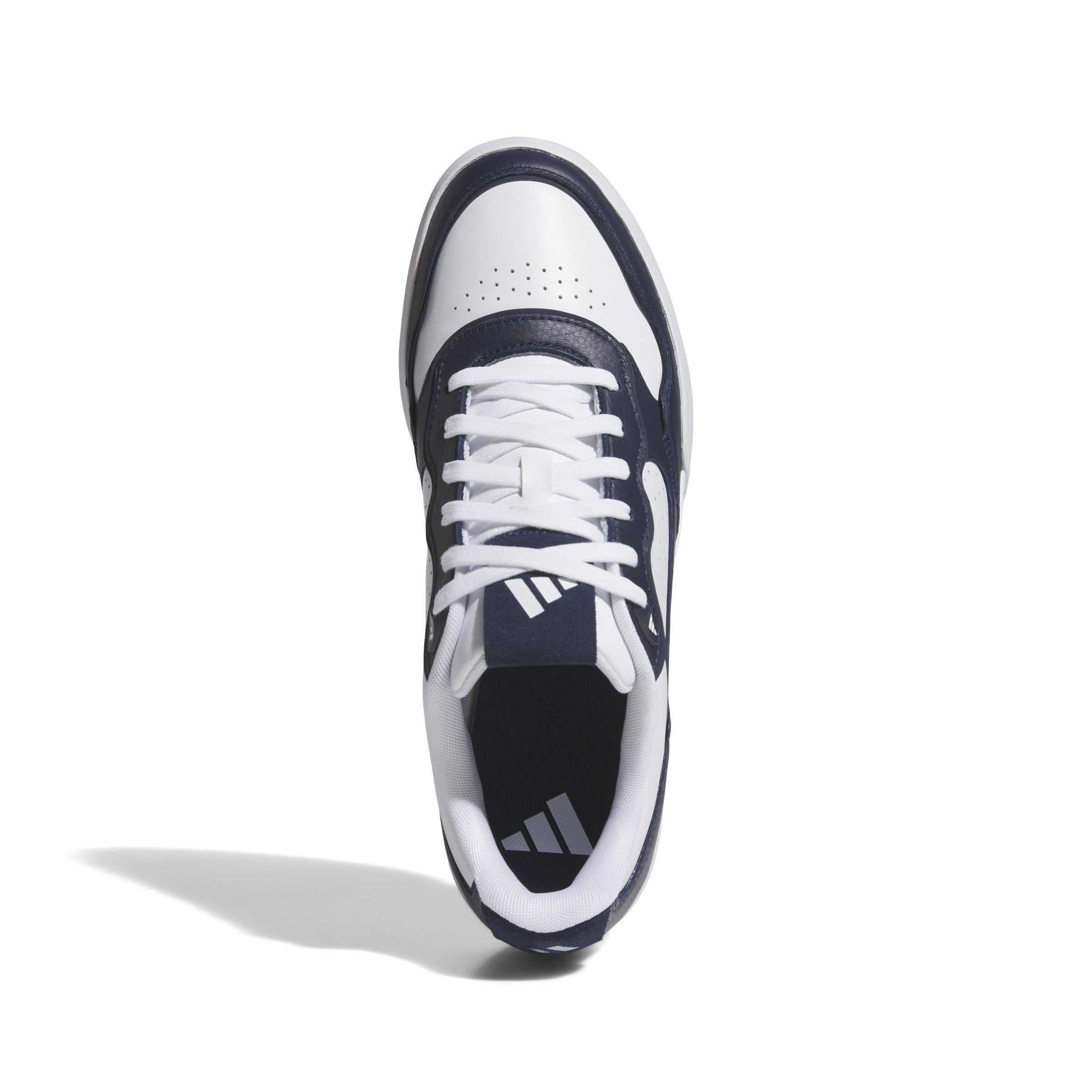 adidas Retrocross Spikeless Golf Shoes - White / Collegiate Navy / Gum