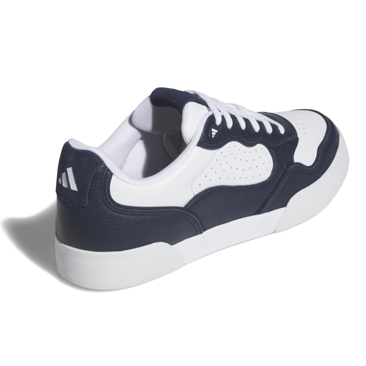 adidas Retrocross Spikeless Golf Shoes - White / Collegiate Navy / Gum - adidas